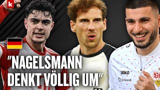 Pavlovic rein Goretzka raus Wer unter Nagelsmann noch alles zittern muss  DFBTeam [upl. by Rubin]