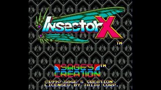 Insector X Sega Megadrive Emulated Normal  389600 [upl. by Okin450]