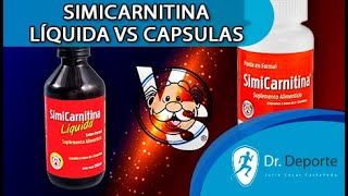 SIMICARNITINA LIQUIDA VS CÁPSULAS EXPERIENCIA PERSONAL VENTAJAS Y DESVENTAJAS Lcarnitina [upl. by Rolando]