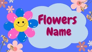 Flowers Name Flowers name in english Basic english learning Flower Vocabulary 🌹🌼 [upl. by Lewej403]