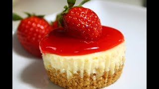 Easy Mini Cheesecakes [upl. by Wallinga355]