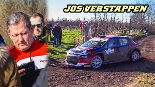 Jos Verstappens FIRST RALLY EVER  Citroen C3 R5 2022 Haspengouw Rally [upl. by Zena]