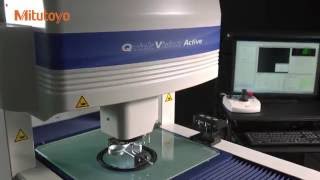 Mitutoyo´s new CNC vision measuring system Quick Vision Active [upl. by Lara]