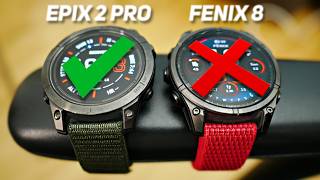 Only 4 Reasons to Pick Epix Gen 2 Pro Not Fenix 8 [upl. by Kosak]