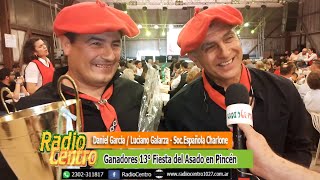 Daniel García  Luciano Galarza SocEspañola Charlone Ganadores en Pincén [upl. by Assilrac]