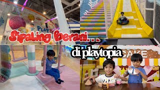 si paling berani naik fly fox di playtopia gandaria city playground playtopia gandariacity [upl. by Mezoff]