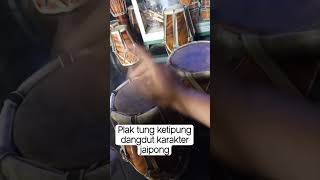 kendang plak tung ketipung dangdut karakter jaipong tanpa sound mantap apalagi kalau udh pake sound [upl. by Mccartan]