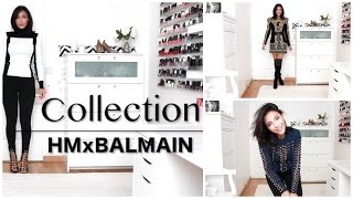 HAUL amp LOOKBOOK  Collection HMxBALMAIN [upl. by Hazen756]