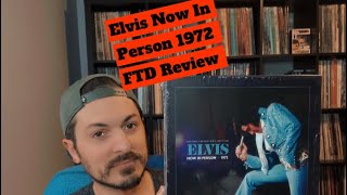 Elvis Presley Review Elvis Now In Person 1972 FTD 2 Book 4 CDs 1 Vinyl princelvisjackson88 [upl. by Aicileb297]