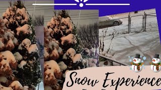 Snow experience in Winnipeg [upl. by Bopp542]