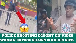 Police shot man in halfway caught on Video Shawn and Karen have AIDS Father killed at school gate [upl. by Nauqahs]