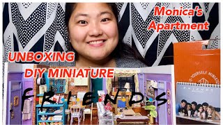 DIY Miniature Monicas Apartment from Lil Haven PH  FRIENDS  Unboxing [upl. by Galang]