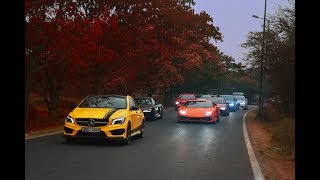 SUNDAY SUPERCAR SCENES  LONG DRIVES  SUPERCARS OF KOLKATA [upl. by Anisah]