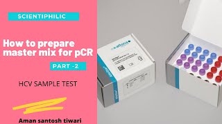 how to prepare master mix for RT PCR  HCV sample test  part 2 Altona kit [upl. by Anuahs]