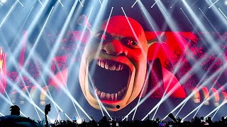 EXCISION  Crazy SHREK Visuals  Thunderdome 2024  Night 2  4k 2160p Tacoma Dome [upl. by Eenalem]