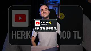 Youtube 30000 TL Para Dağıtacak [upl. by Anitniuq]