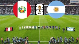 PERÚ vs ARGENTINA  23  RESUMEN  ELIMINATORIAS SUDAMERICANAS LAST MATCH  2024 [upl. by Euqinaj906]