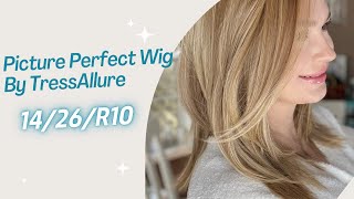 Wig Review Picture Perfect by TressAllure in the color 1426R10 realisticwigs lacefrontwig [upl. by Llehcar]