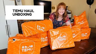 TEMU HAUL UNBOXING [upl. by Bautram192]