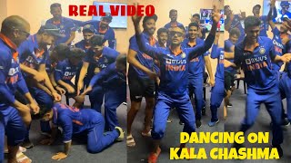 Great Dance by Shubman Gill and Shikhar Dhawan  Indian players Dancing on Kala Chashma song [upl. by Atinus]