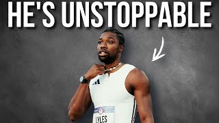 Noah Lyles Runs 1953 200 Meter In Olympic Trails Final [upl. by Kcirej857]