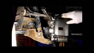 How to replace a brake caliper on a 2007 Chevy Silverado [upl. by Fini]