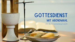 Gottesdienst mit Abendmahl am 03112024  1000 Uhr [upl. by Nnaxor]