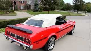 1973 Ford Mustang Convertible Classic Muscle Car for Sale in MI Vanguard Motor Sales [upl. by Fenn]