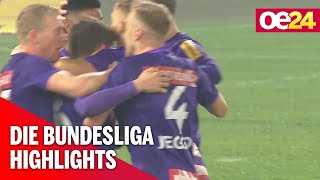 SK Sturm Graz gegen FK Austria Wien Die Highlights [upl. by Lirba]