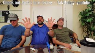 Tackle Talk with Greg and Jack Rapala V shaped Skitter walk [upl. by Puglia231]