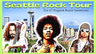 Seattle Rock Tour  The 20 Biggest Music Locations to Visit 2023 [upl. by Derward628]