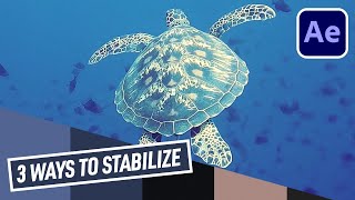 Best ways to STABILIZE FOOTAGE in After Effects [upl. by Omle]