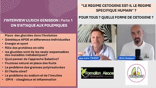 INTERVIEW ULRICH GENISSON Lalimentation cétogène estelle adaptée à tous [upl. by Assel]