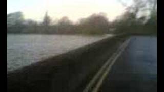 Flooding at Harold Bridge Bedfordshire [upl. by Dupaix]