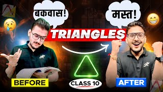 Triangles Class 10 Maths Chapter  6  GOAT Series  One Shot  Pranav Pandey [upl. by Ettevol552]