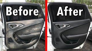 How to Super Clean your Interior Dashboard Center Console Door Panels amp Glass [upl. by Olmsted]