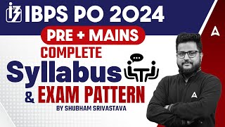 IBPS PO 2024  IBPS PO Syllabus and Exam Pattern  By Shubham Srivastava [upl. by Onailerua]