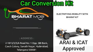 BharatMobi  Electric Car Conversion Kit  ARAI amp ICAT Approved  EVBasics [upl. by Aurora]