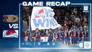 Duck Domination  Toyota Game Recap 11152023 [upl. by Schacker]