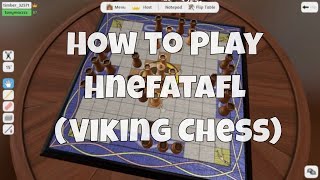 How to Play Hnefatafl Viking Chess [upl. by Ayortal]