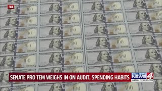 Senate pro tem weighs in on audit spending habits [upl. by Tare]