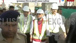 Ahmedabad CM Vijay Rupani Inspected Vastral Metro Rail Project In AhmedabadEtv News Gujarati [upl. by Edwin]