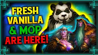 This Is The Future of Classic WoW Fresh Vanilla MOP amp Classic [upl. by Yllib]