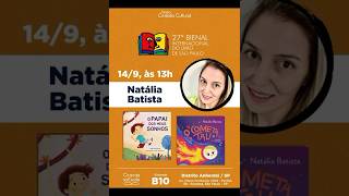 Conheça a autora Natália Batista na Bienal do Livro 2024 em São Paulo [upl. by Gitlow]