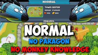 BTD6 Vortex Normal Tutorial  No Monkey Knowledge  No Hero  on Town Center [upl. by Utley]