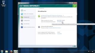 Cómo actualizar ESET NOD32 [upl. by Noxid]