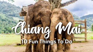 CHIANG MAI THAILAND 2023  10 BEST Things To Do In amp Around Chiang Mai [upl. by Yadahs718]