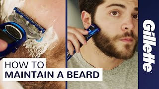 Trim Your Beard at Home  3 Easy Steps  Gillette Shorts [upl. by Berna]