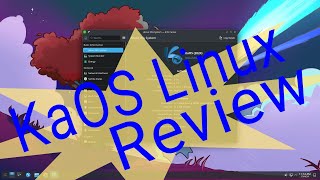 KaOS Linux review  love the installer 64bit only system [upl. by Elohcim]