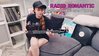 Ruth Romantic  Obsession Animotion Bass Cover  Tutorial [upl. by Halliday785]